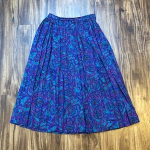 Vintage Pendleton Paisley Skirt